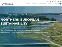 Tablet Screenshot of orbicon.com